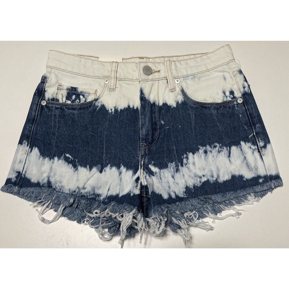 Blank NYC 25 Shorts The Barrow Vintage High-rise Cut off Denim Manic Monday NWT